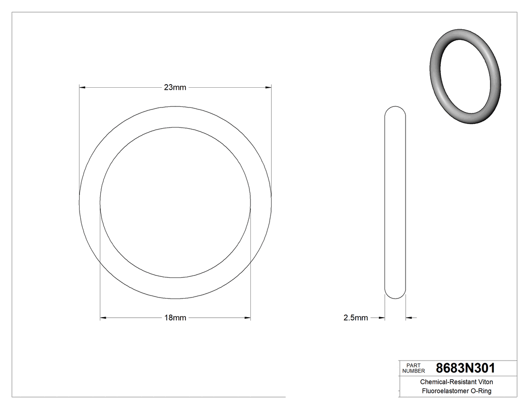 Technical drawing - 8683N301